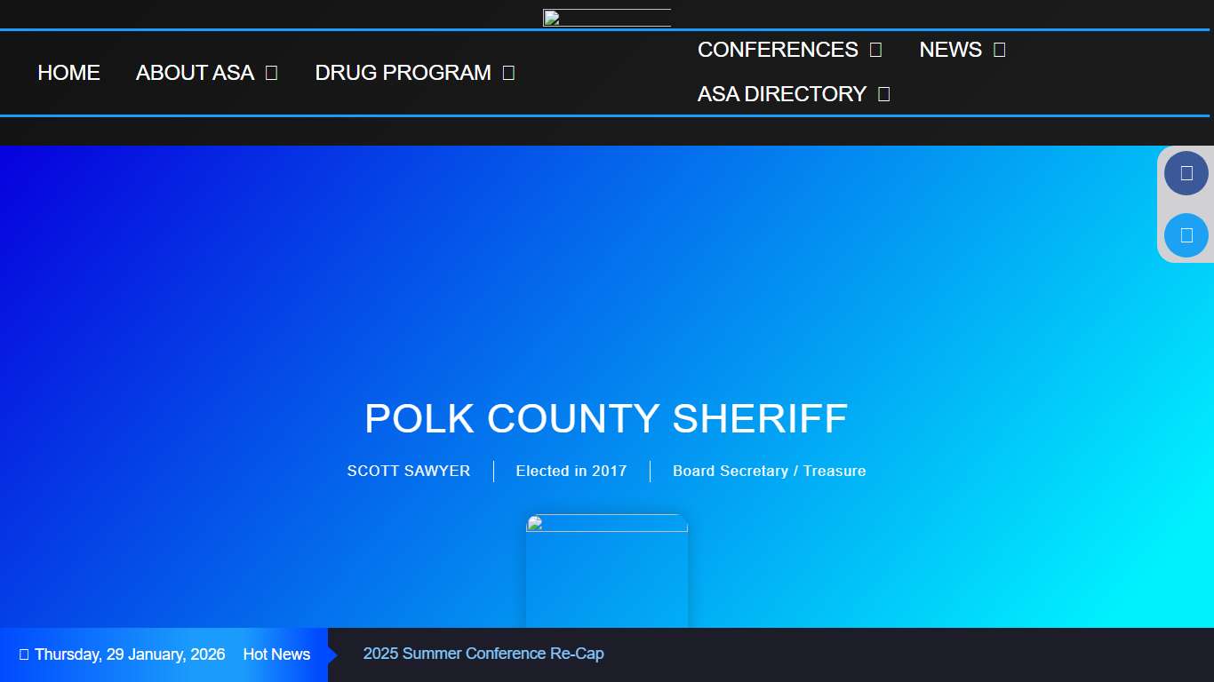 POLK COUNTY SHERIFF – Arkansas Sheriff Association